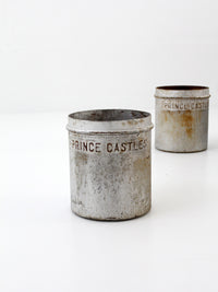 antique ice cream bucket, Prince Castles Ice Cream circa 1930