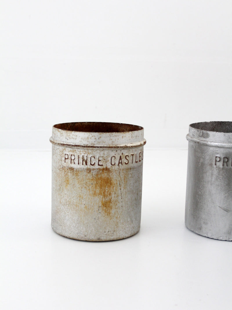 antique ice cream bucket, Prince Castles Ice Cream circa 1930