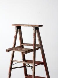 vintage painter's ladder