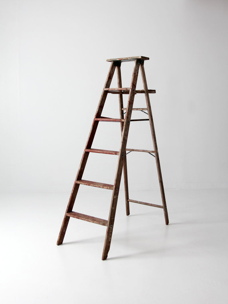 vintage painter's ladder