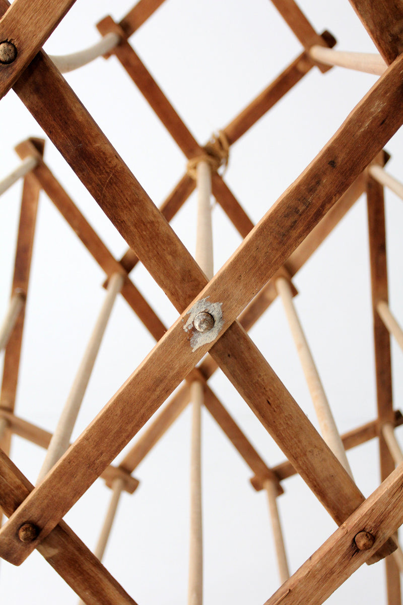 antique drying rack