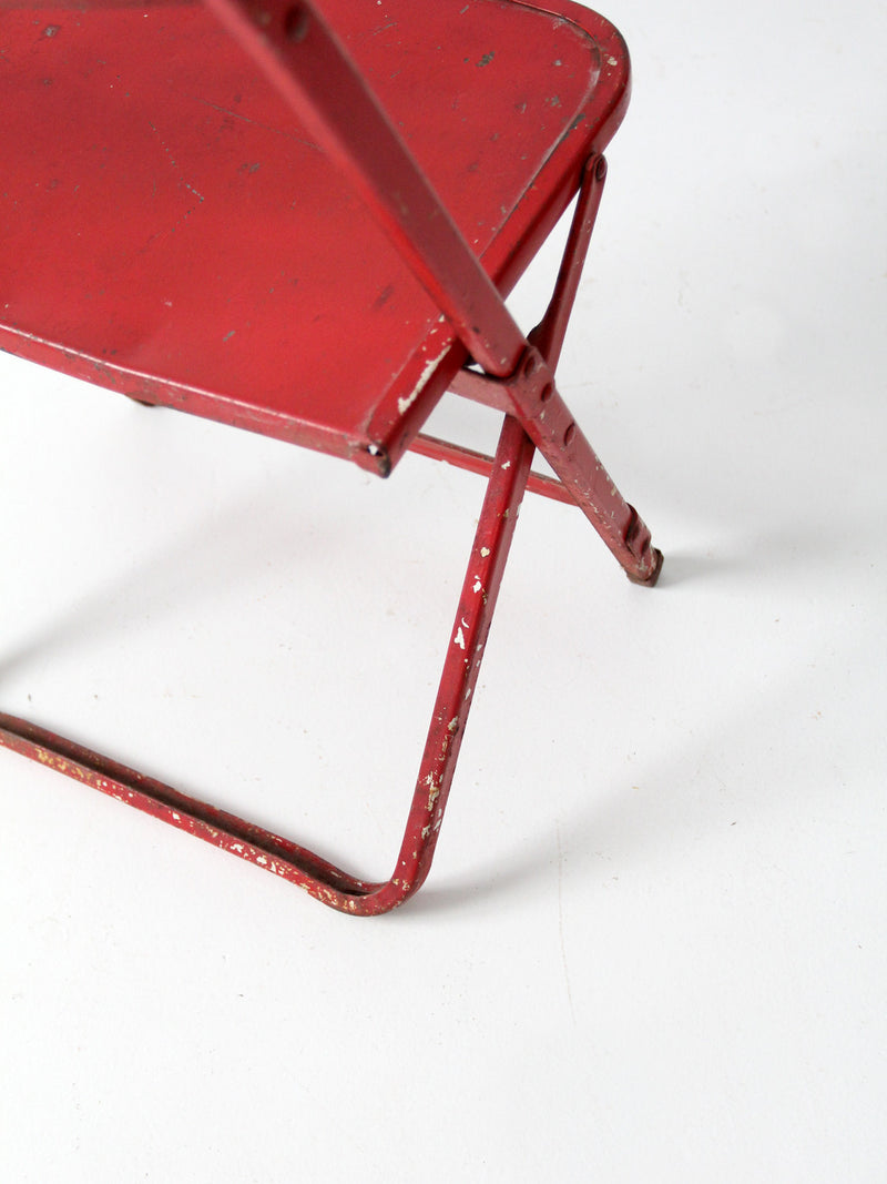 vintage children's folding chair