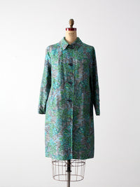 vintage 60s reversible raincoat