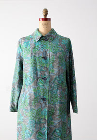 vintage 60s reversible raincoat