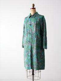 vintage 60s reversible raincoat