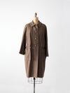 vintage oversize wool coat