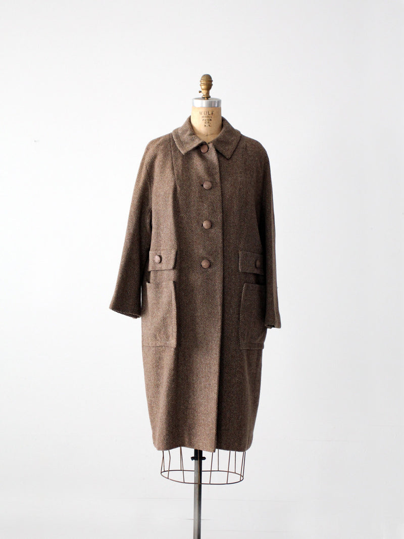 vintage oversize wool coat