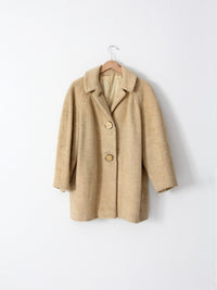vintage wool blanket coat