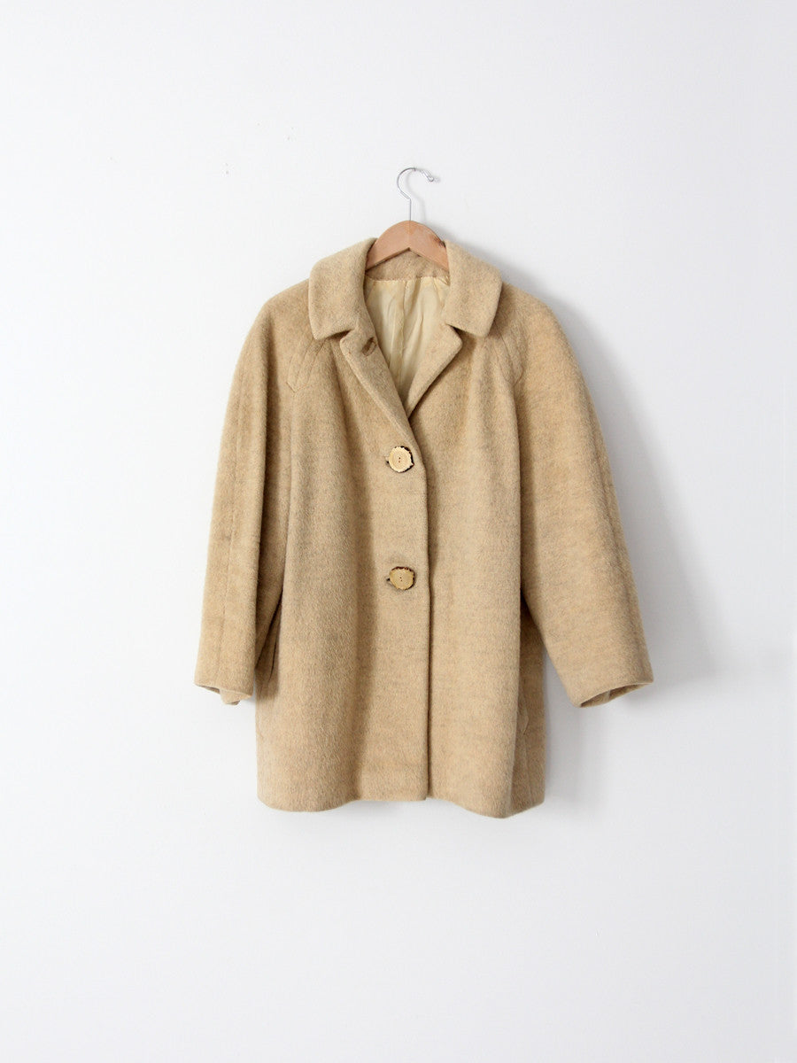 vintage wool blanket coat