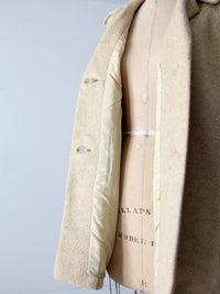 vintage wool blanket coat