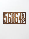 1913 Illinois state license plate