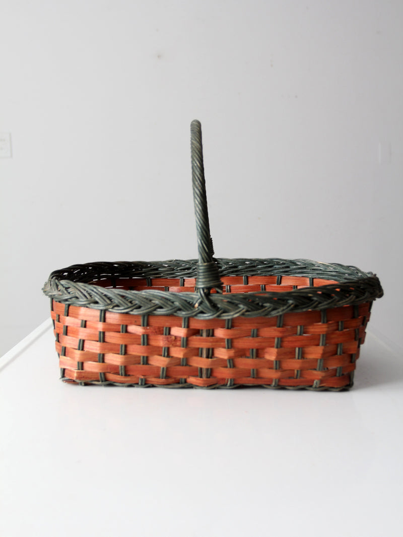 vintage wicker basket