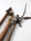 antique primitive harvest tools