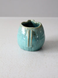 vintage studio pottery pitcher vase