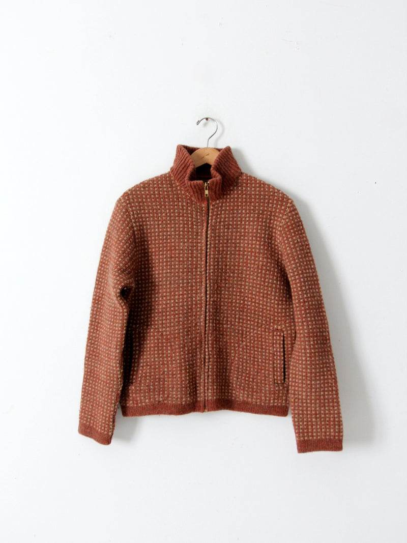 vintage Pendleton wool cardigan sweater