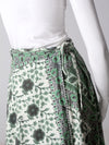 vintage boho wrap skirt