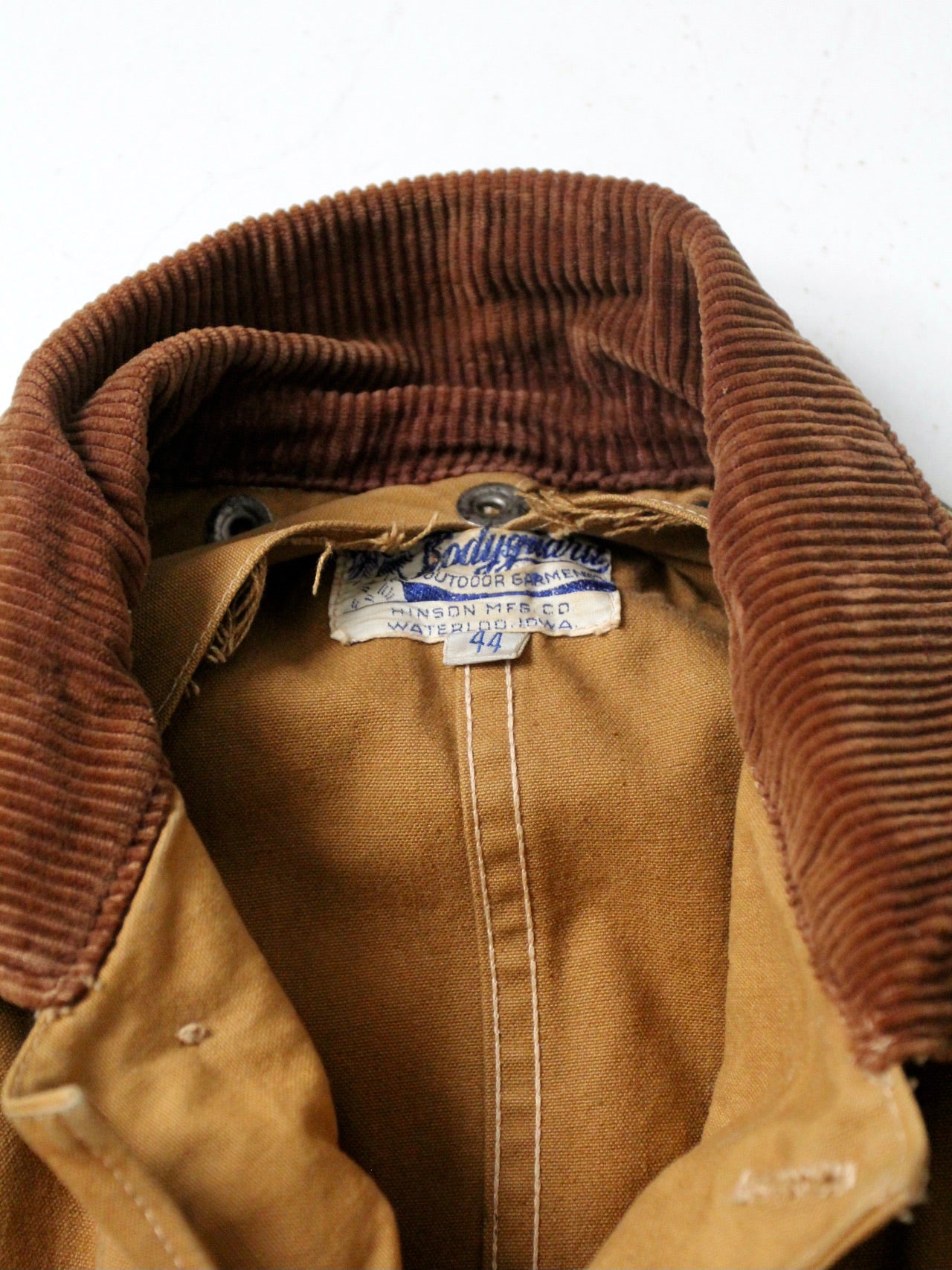 vintage 50s Hinson Bodyguard hunting jacket