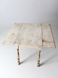 antique drop leaf table