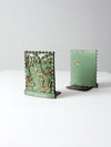 vintage Syroco bookends
