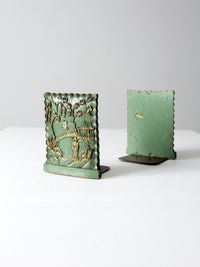 vintage Syroco bookends