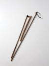 antique primitive harvest tools