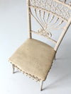 antique wicker chair