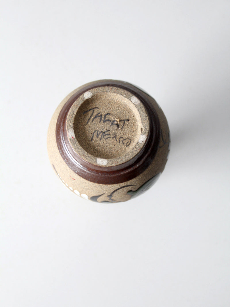 vintage Tonala pottery vase