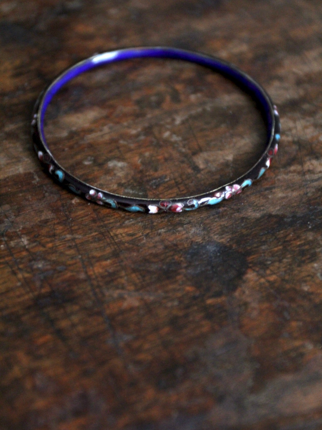 vintage cloisonne bangle bracelet – 86 Vintage