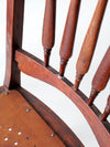 antique wooden dining chairs set/4