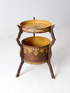 antique bandbox table