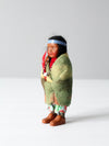 vintage 50s Skookum Indian doll