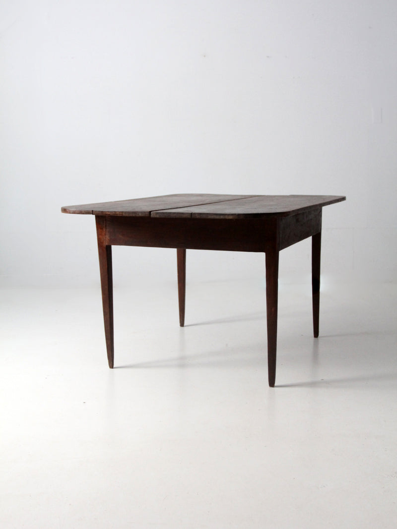 antique wooden table