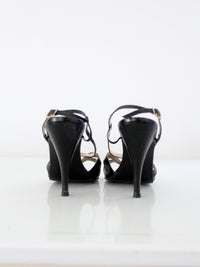 vintage 70s slingback heels