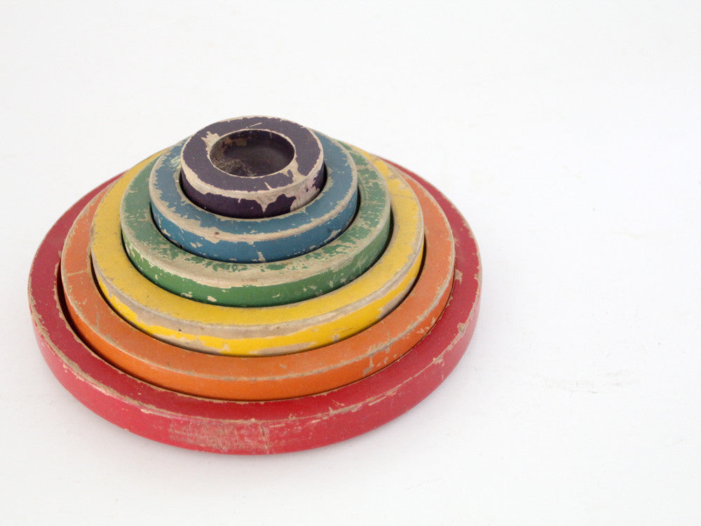 vintage children's blocks