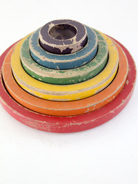 vintage children's blocks