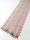 vintage pink Scandinavian rag rug