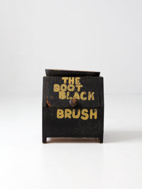 vintage shoe shine box
