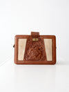 vintage western handbag