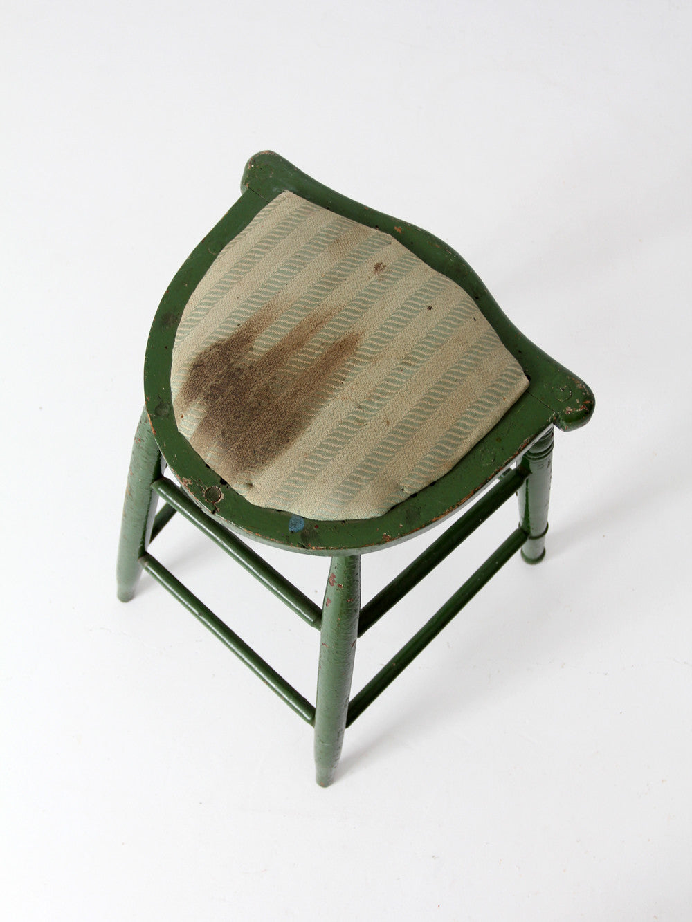 vintage wood stool