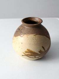 vintage studio pottery vase