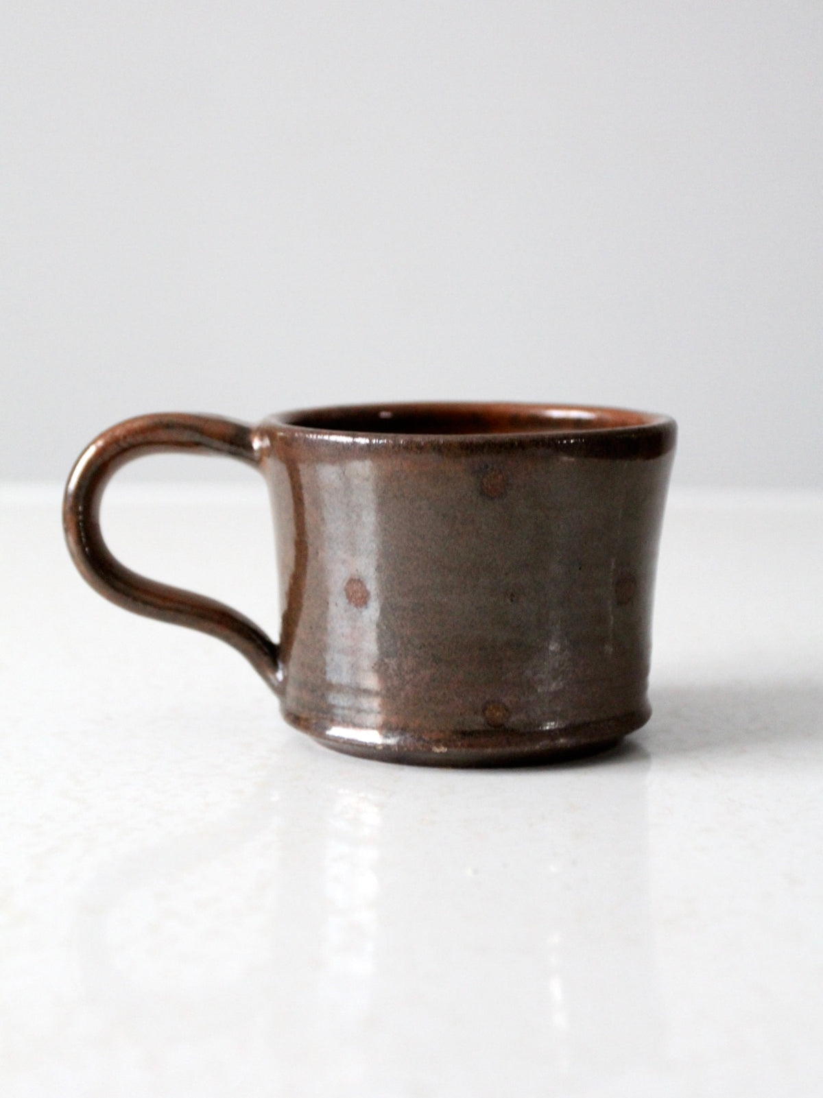 vintage studio pottery mug