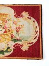 antique woven tapestry wall hanging