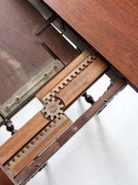 vintage gate leg drop leaf table