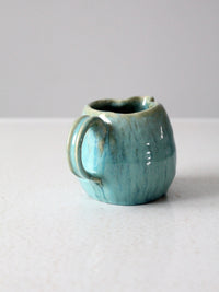 vintage studio pottery pitcher vase