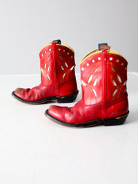 vintage 40s children's Bronco boots