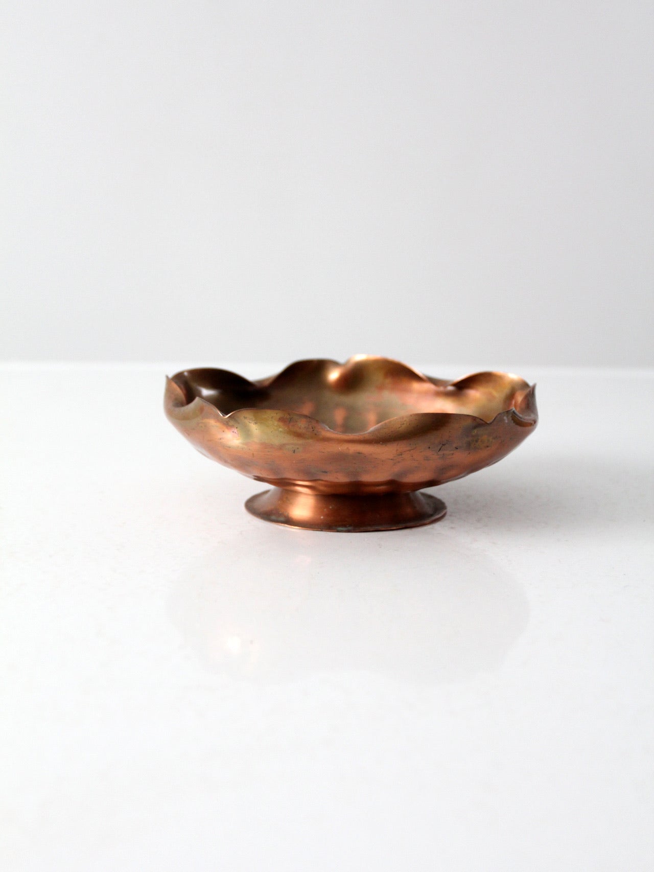 vintage Gregorian copper bowl