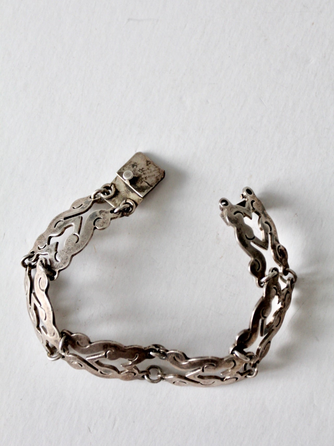 vintage Taxco sterling silver bracelet