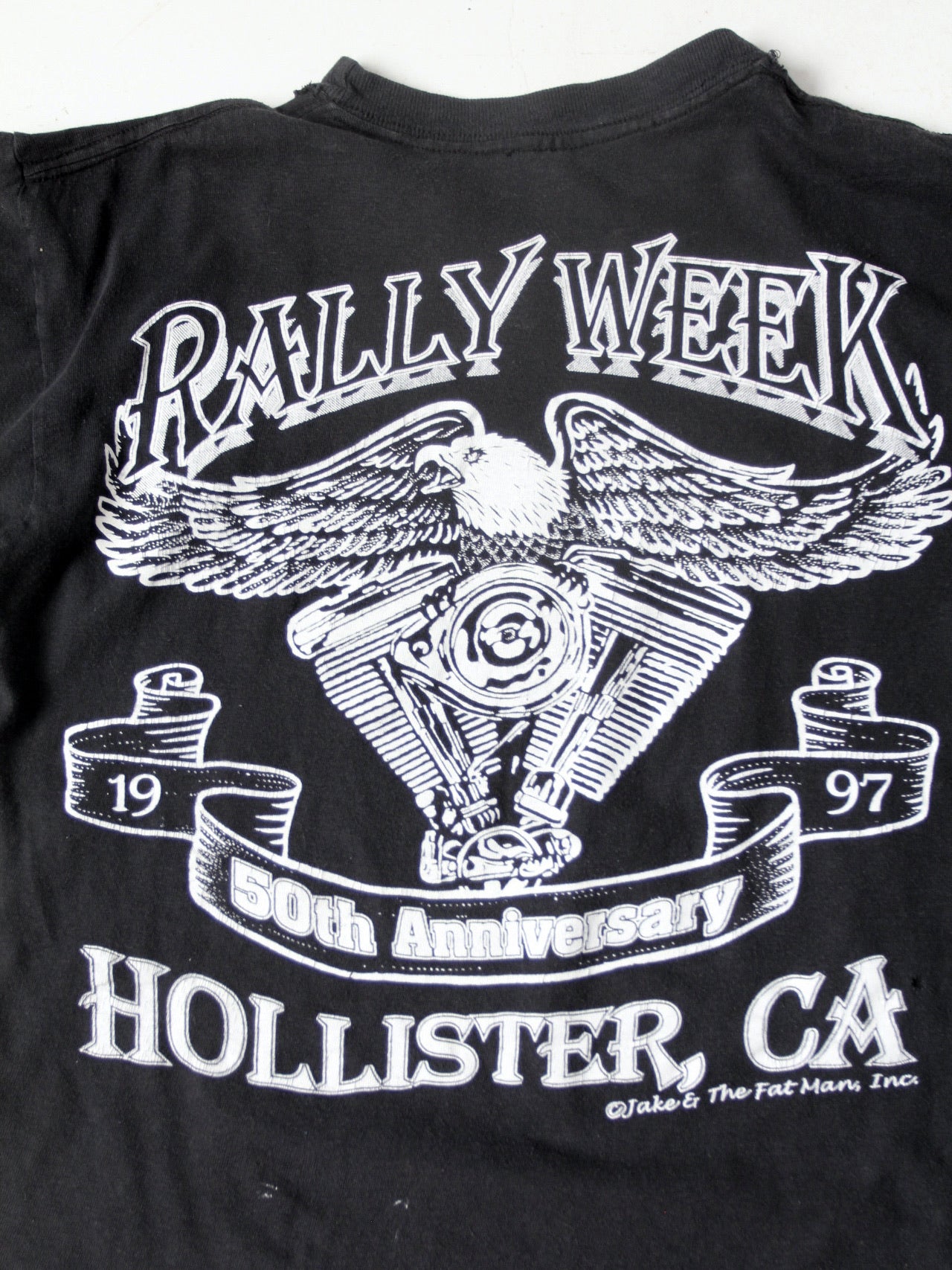 vintage 1997 Hollister rally week t-shirt