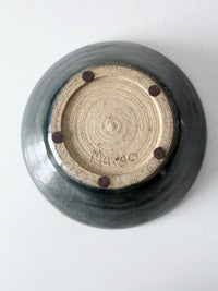 vintage studio pottery bowl