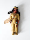 vintage Carlson Dolls Native American doll